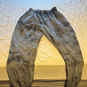 Small HITT tie dye sweat joggers